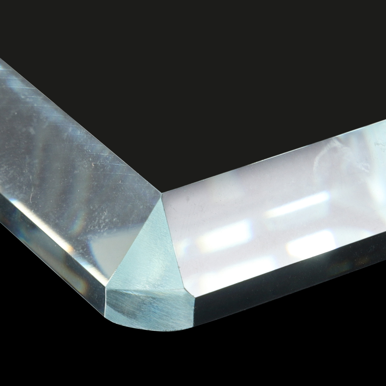 2Pcs Clear Glass Paperweight D - Book Weight Glass ulasan dan harga