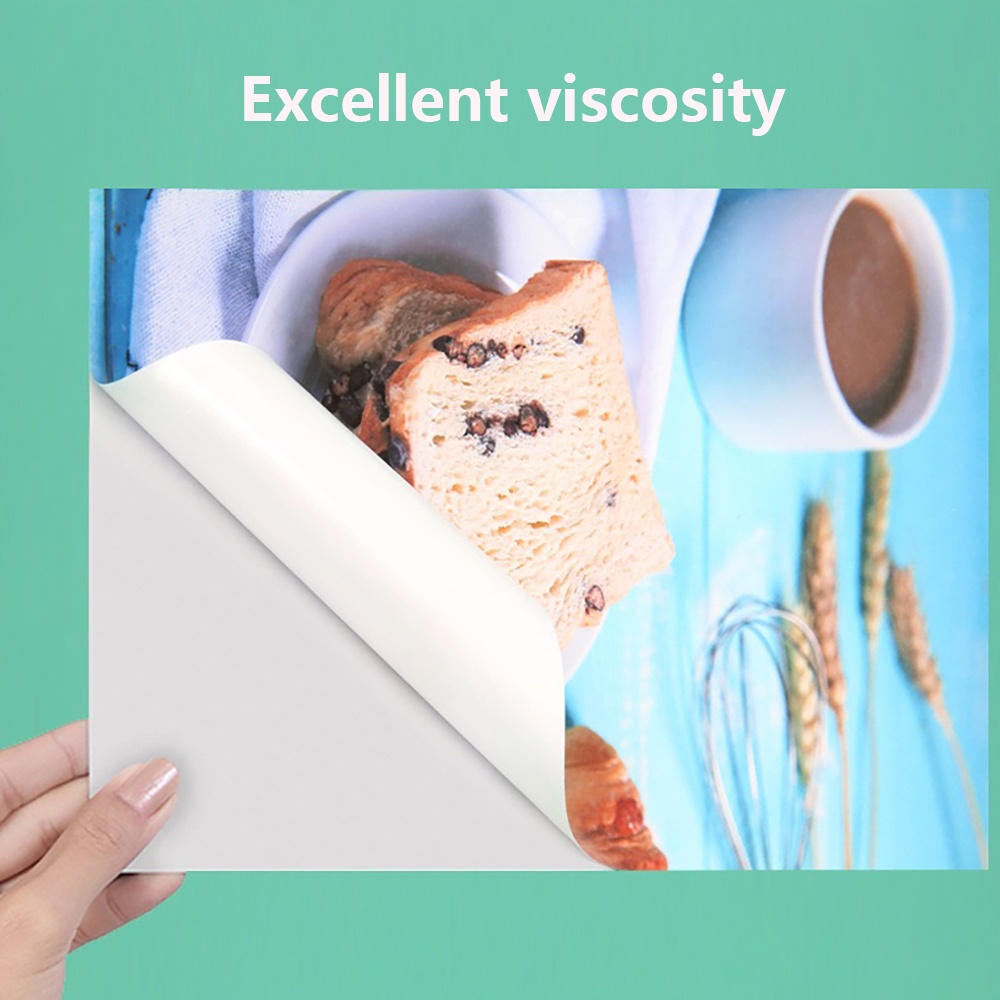 Adhesive Glossy Photo Paper A4 - Ink Blotter Paper ulasan dan harga
