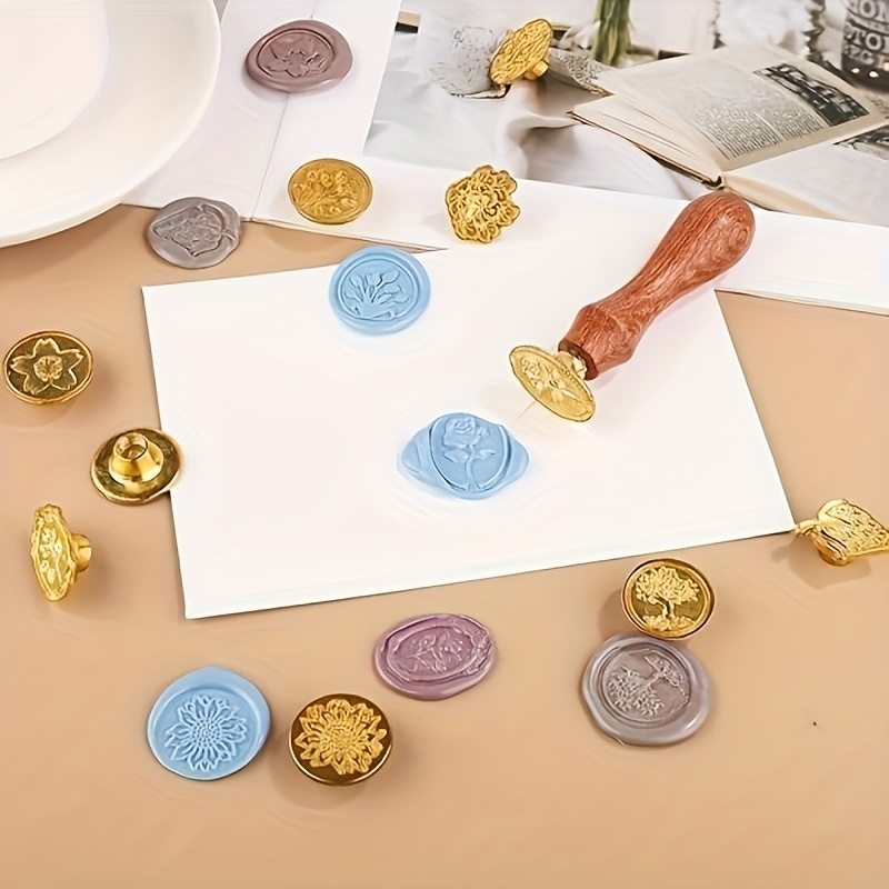 21pc Wax Stamp Set with Variou - Wax Seal Stamp Set ulasan dan harga