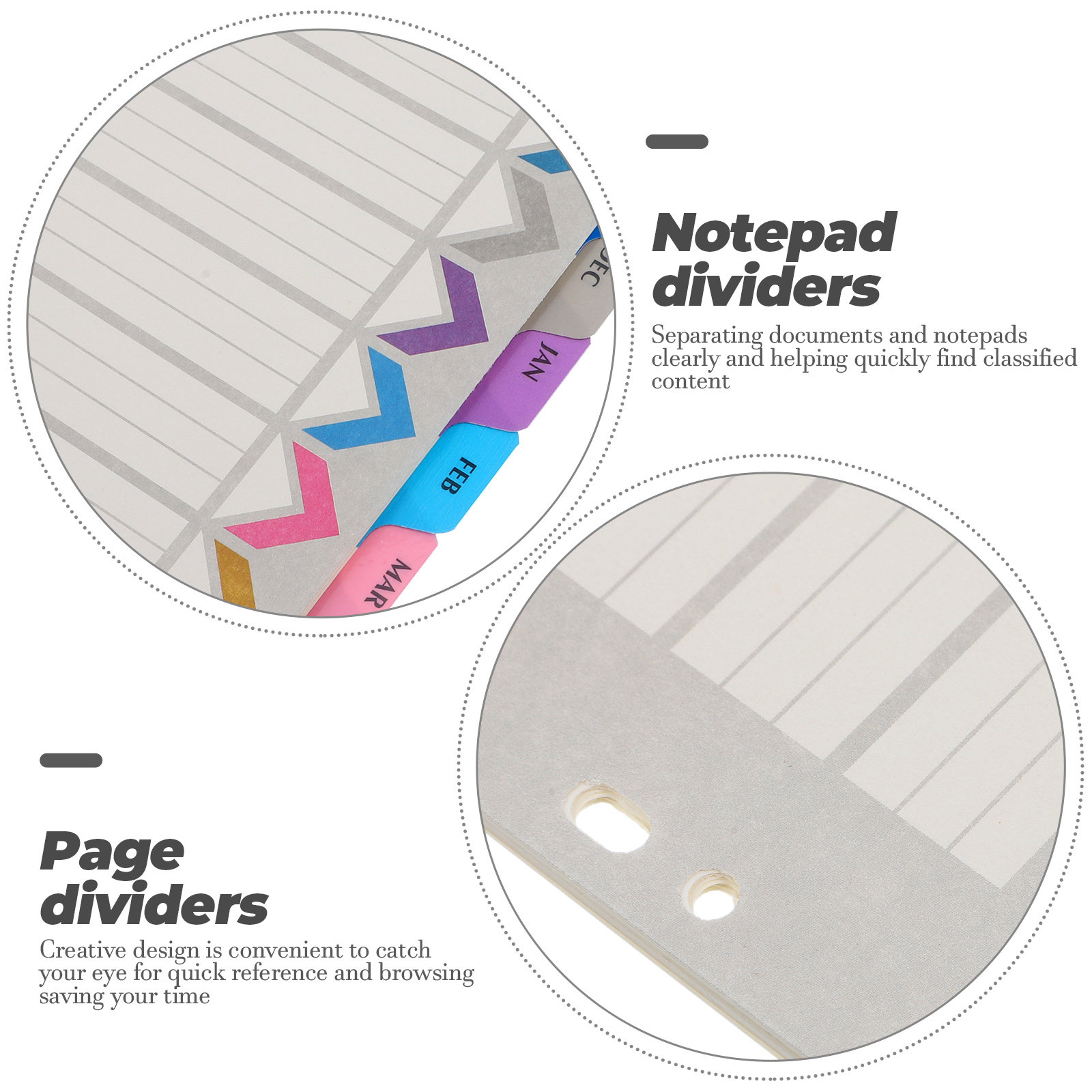 12Sheets Index Dividers Binder - Tab Divider A4 ulasan dan harga