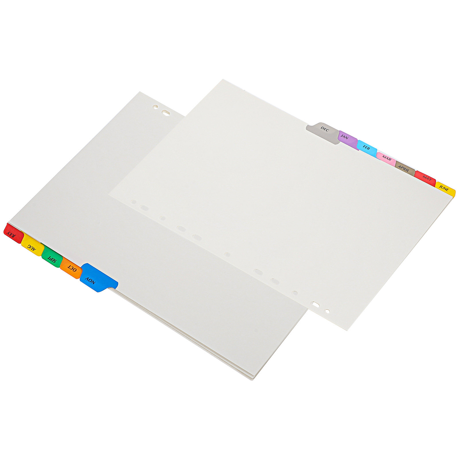 12Sheets Index Dividers Binder - Tab Divider A4 ulasan dan harga